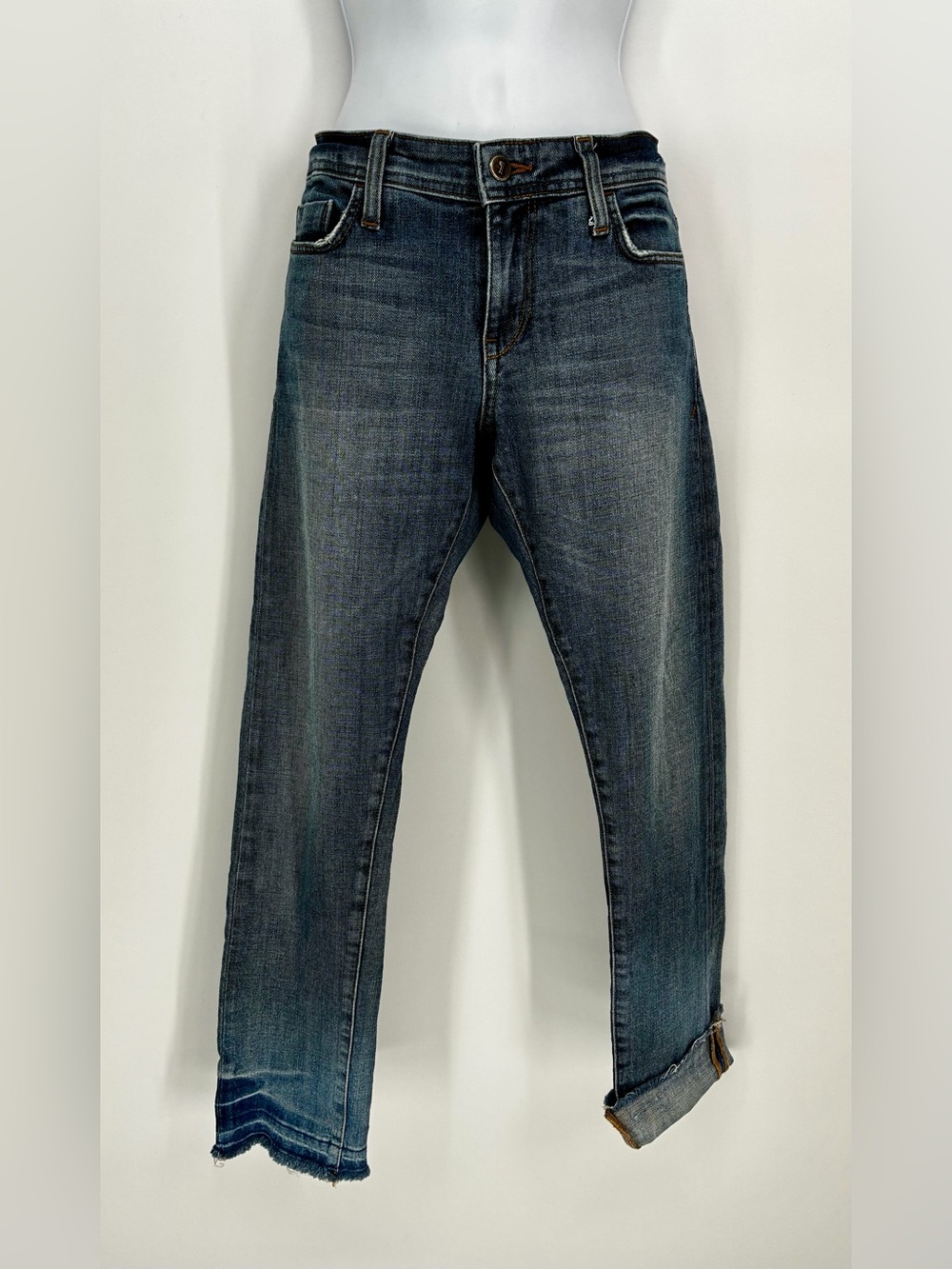 Anthropologie Pilcro and the Letterpress The Hyphen Straight Jeans Sz 26